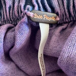 GAP Purple Ruffle Top